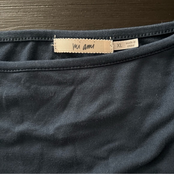 Francesca’s Mi Ami Sleeveless Puff Sleeve Blue Bodysuit NWOT - Picture 3 of 5